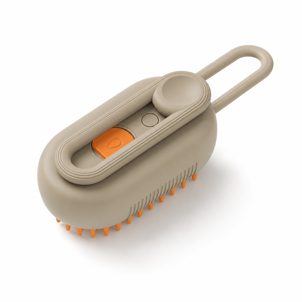SoftBrush ZampaLù – Spazzola Massaggiante per Cani e Gatti