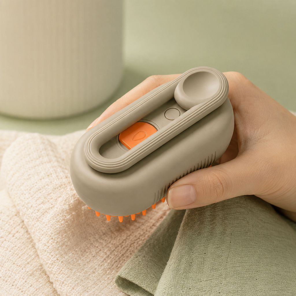 SoftBrush ZampaLù – Spazzola Massaggiante per Cani e Gatti