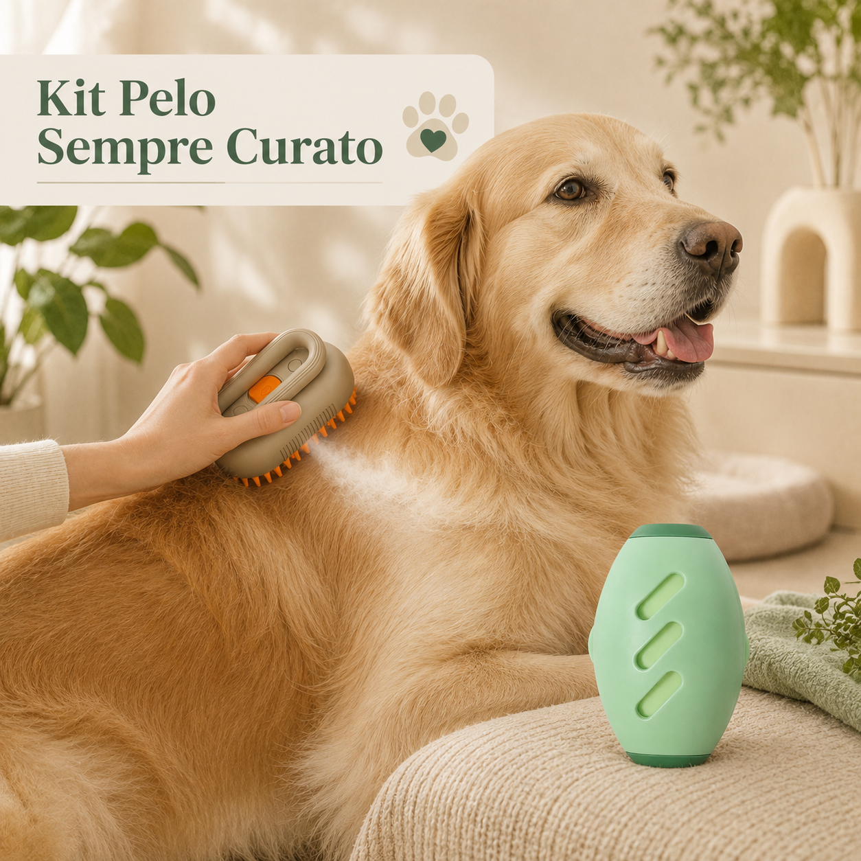 Kit Pelo Sempre Curato – SoftBrush Steam + PocketRoll