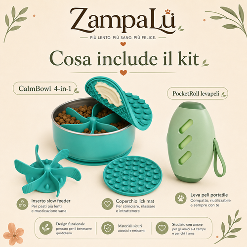 Kit Pappa Serena + Casa Pulita – CalmBowl + PocketRoll
